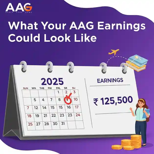 How Much Can You Earn from AAG App? Effective Earnings & Tips for 2025 - AAG |AAPKA APNA GAME 5 How Much Can You Earn from AAG App? Effective Earnings & Tips for 2025 - AAG |AAPKA APNA GAME