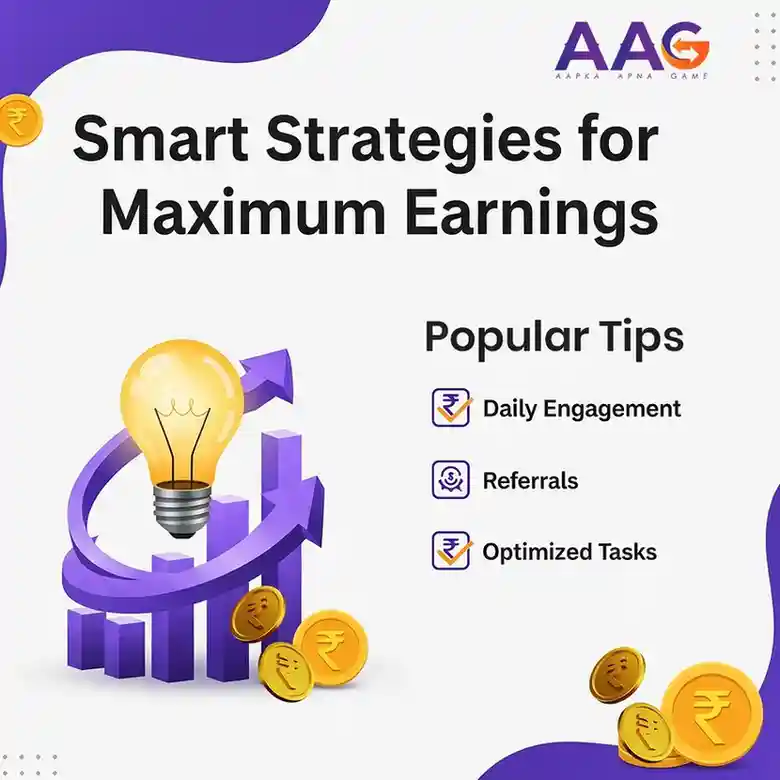 How Much Can You Earn from AAG App? Effective Earnings & Tips for 2025 - AAG |AAPKA APNA GAME 4 How Much Can You Earn from AAG App? Effective Earnings & Tips for 2025 - AAG |AAPKA APNA GAME